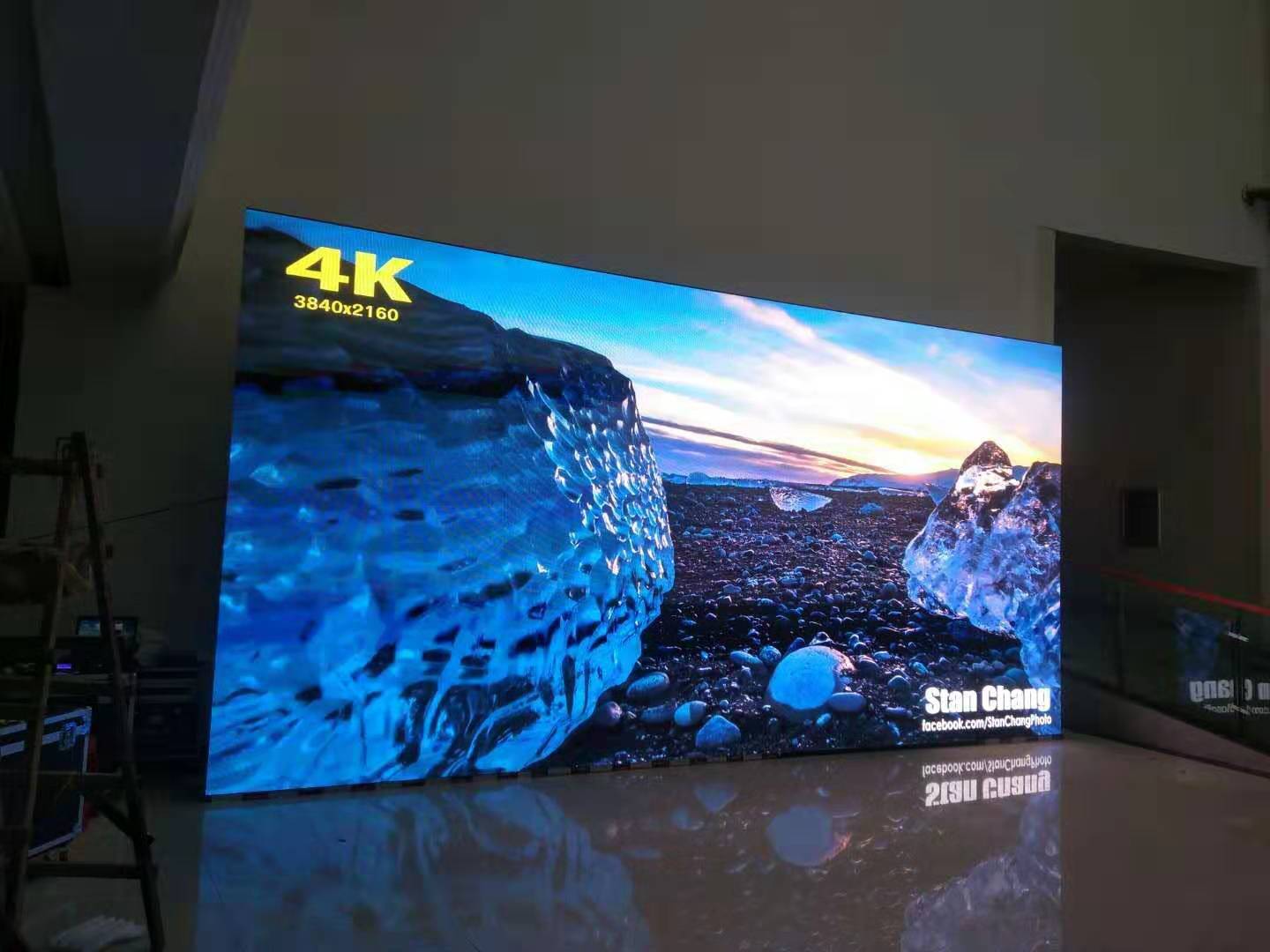 安福县会展中心24平方p3.91室外租赁屏