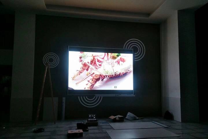 安福县城东中学15平方户外P4屏