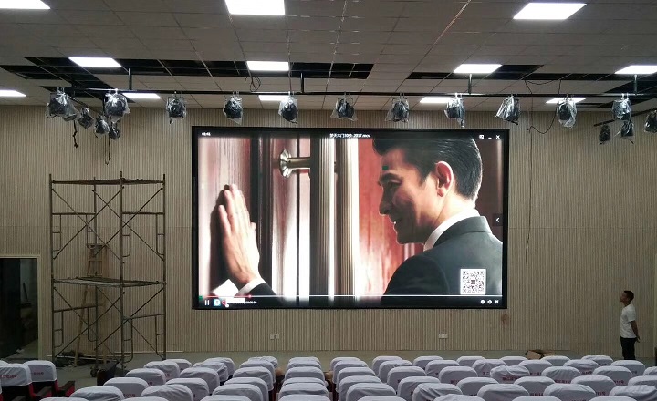 安福县城东中学25平方室内Q2.5全彩屏