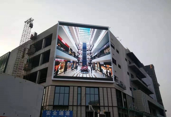 安福县太阳广场255平方户外S8全彩屏