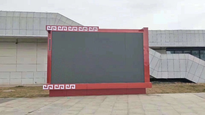 吉安市城南体育馆20平方户外D5全彩屏