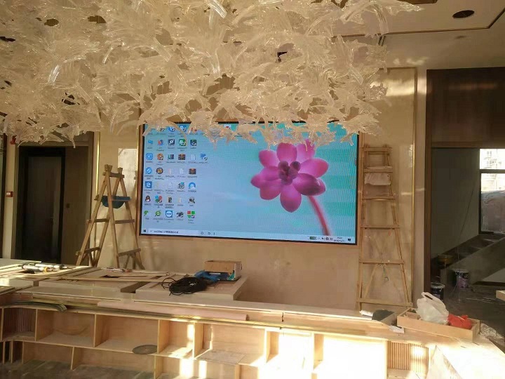 吉安市御文府12平方室内P3屏