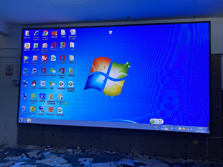 峡江实验小学13平方室内Q2.5E全彩屏