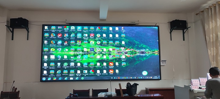 青原区东固民族小学9m2室内Q2.5全彩屏